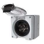 STARELO 30 Amp Outdoor Generator Power Inlet Box