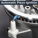 SHINESTAR Portable Dual Fuel Camping Stove 7800 BTUs