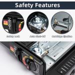 SHINESTAR Portable Dual Fuel Camping Stove 7800 BTUs