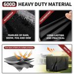 NEXCOVER Waterproof Universal Generator Cover, Black