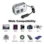 FOVAL 200W Car Power Inverter with USB Ports