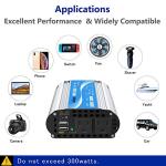 GIANDEL 300W Pure Sine Wave Car Power Inverter