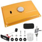 5 Gallon Yellow Fuel Tank with Filter and Gauge
