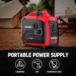 AMERISUN 2500W Portable Inverter Generator with CO Sensor