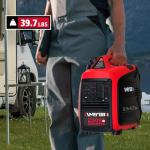 AMERISUN 2500W Portable Inverter Generator with CO Sensor