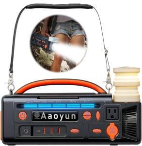 Aaoyun 300W Portable Power Station for Outdoors