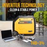 Gidrox 6500W Dual Fuel Portable Inverter Generator