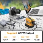 220W Power Inverter for Dewalt 20V Batteries