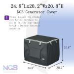 Universal Inverter Generator Running Cover - Waterproof