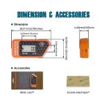 Runleader Vibration Activated Digital Hour Meter
