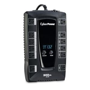 CyberPower 900VA LCD UPS System with 12 Outlets
