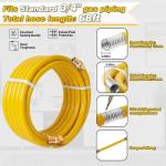 Jasdego 3/4'' 70ft Flexible Gas Line Tube