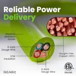 30-Amp 10 Ft Generator Extension Cord, 4-Prong