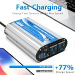 300W Pure Sine Wave Inverter with USB Ports