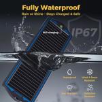 SUNAPEX 12V Waterproof Solar Battery Charger Kit