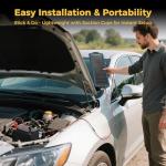 SUNAPEX 12V Waterproof Solar Battery Charger Kit