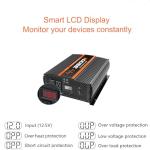 3500W Pure Sine Wave Inverter with 4 Outlets