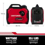Craftsman 2,500-Watt Portable Gas Generator