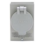 Reliance Controls 30-Amp Power Inlet Box, Gray