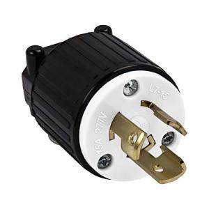 2 Pack Locking Plug Twistlock Male 277V 15A