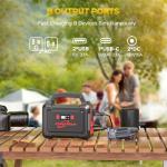 POWSTREAM 167Wh Solar Generator with 30W Panel