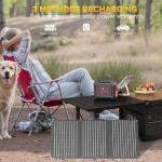 POWSTREAM 167Wh Solar Generator with 30W Panel