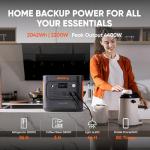 Jackery Solar Generator 2000 with Dual 200W Panels
