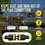 Houseables 30 Amp Heavy Duty Generator Cord 10FT
