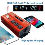 500W Car Power Inverter with USB Ports