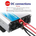 3000 Watt Power Inverter with Remote and USB Port