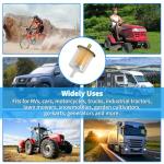 Luxlead 3/8" Gas Inline Fuel Filters, 5 Pack