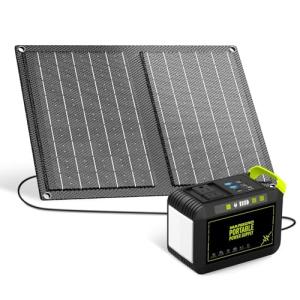 MARBERO 88.8Wh Solar Generator with 21W Panel