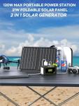 MARBERO 88.8Wh Solar Generator with 21W Panel