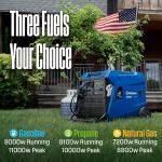 Westinghouse 11000W Tri-Fuel Portable Inverter Generator