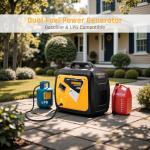 5000W Dual Fuel Inverter Generator for Home & Camping