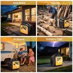 5000W Dual Fuel Inverter Generator for Home & Camping