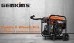 Genkins 4500W Open Frame Inverter Generator, Noise Reduced