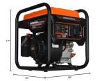 Genkins 4500W Open Frame Inverter Generator, Noise Reduced