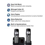 Panasonic DECT 6.0 Cordless Phone System with 2 Handsets
