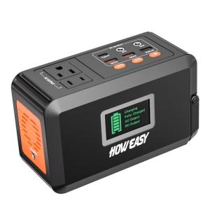 HOWEASY 88Wh Portable Solar Power Station