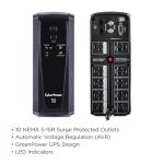CyberPower CP900AVR 900VA Battery Backup & Surge Protector