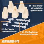 Journeyman Pro Pre-Wired Transfer Switch for Generators