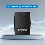 Forza 1000VA UPS Battery Backup & Surge Protector