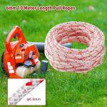 LETAYAR 10m Recoil Starter Rope for Gas Engines