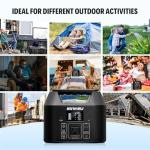 SinKeu 38,400mAh Portable Power Station for Outdoor Use