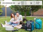 Konner&Sohnen 2000W Dual Fuel Inverter Generator