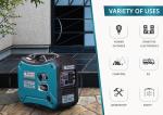 Konner&Sohnen 2000W Dual Fuel Inverter Generator