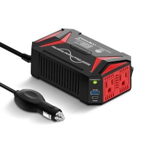 BESTEK 300W Pure Sine Wave Car Power Inverter