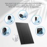 5W Solar Panel for Outdoor Security Cameras