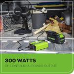 Greenworks 40V Cordless 300W Power Inverter